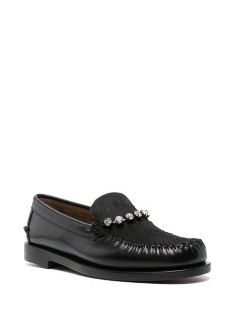 Black crystal-embellished loafers Forte forte - men FORTE FORTE | 129968017